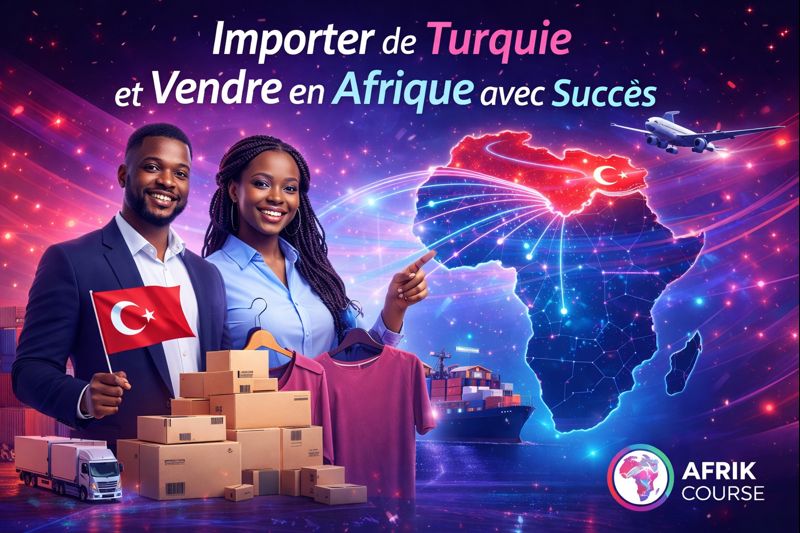 Importer de Turquie et vendre en Afrique avec Succes